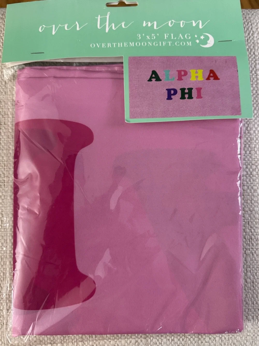 Alpha Phi Pink Flag